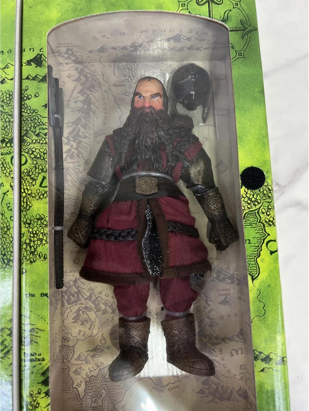 The Lord of the Rings Gimli Action Figure Special Edition Collector Series NIB